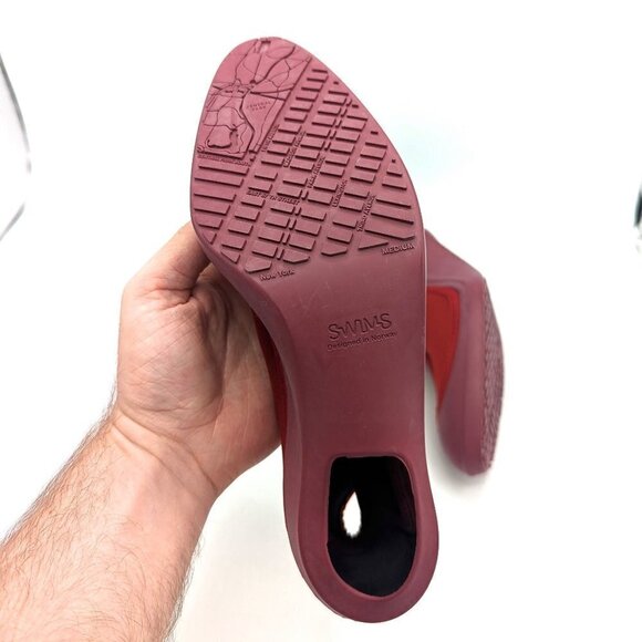 SWIMS Waterproof Galoshes HEEL Shoe Cover Neoprene Weatherproof Sz Medium (7-9) - Picture 3 of 7